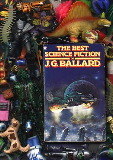 Scanner collage based on The Best Science Fiction of J G Ballard
