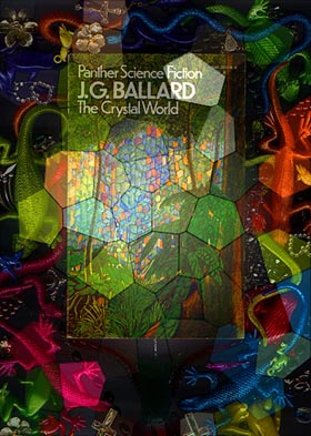 Scanner collage based on J G Ballard's The Crystal World